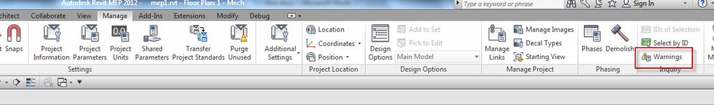 the knowledge base of the Revit process.