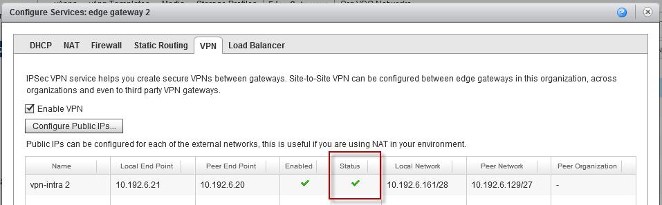 The VPN tunneling configuration can be edited or removed afterwards. 3.3.2.4.