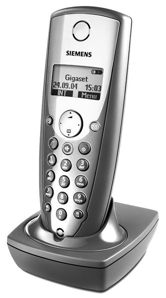 Accessories Accessories Gigaset Handsets Turn your Gigaset into a cordless telephone system: Gigaset Handset C34 u Illuminated graphic display u Polyphonic ringer melodies u Handsfree