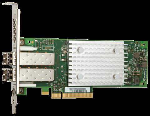 QLogic 2700 Series Gen 6 FC (32GFC) Fibre Channel Adapters Industry s first Gen 6 FC HBA available in single, dual, and quad-port versions Up to four ports of Gen 6 FC deliver 25,600MBps aggregate