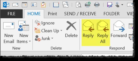In Folder Contents select the message to open. From the menu bar select File, then Open, then Selected Items. Right-click on the Email to open, then select Open from the menu.