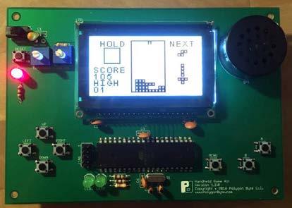 Handheld Game System PART NO. 2245108 Build your own Handheld Game System with graphics and sound!