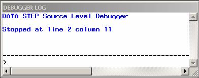Debugger PC-SAS Debugger