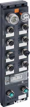 Be Certain with Belden EtherNet/IP I/O Module Connecting Information Power Supply 7/8 Male Connector, 4 Poles RSC 40/9 or RSC 40/11 RKC 40/9 or RKC 40/11 RK 40-XXX/...F RKW 40-XXX/.