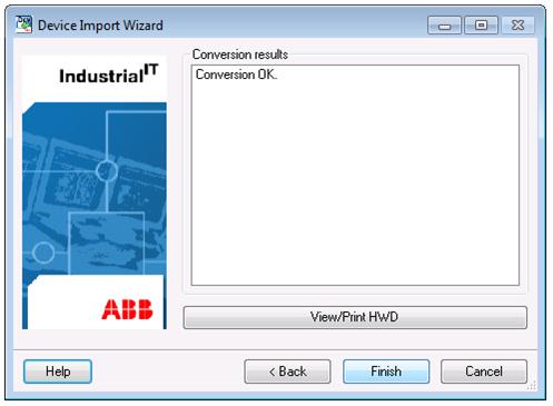 Converting an EDS File to a Hardware Unit Type Section 3 Device Import Wizard 13. Click Next and view the results of the conversion, as shown in Figure 11.