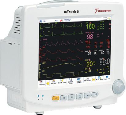 Patient Monitoring M Touch Series mtouch6 NEONATAL MONITOR The mtouch6 Patient Monitor is a standard monitor specifically designed for neonatal monitoring.