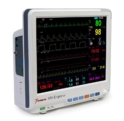 Patient Monitoring S-Series S90 EXPRESS MULTI PARAMETER PATIENT MONITOR The S90 Express Multi Parameter Monitor is a standard patient monitor which fulfils all general clinical needs.