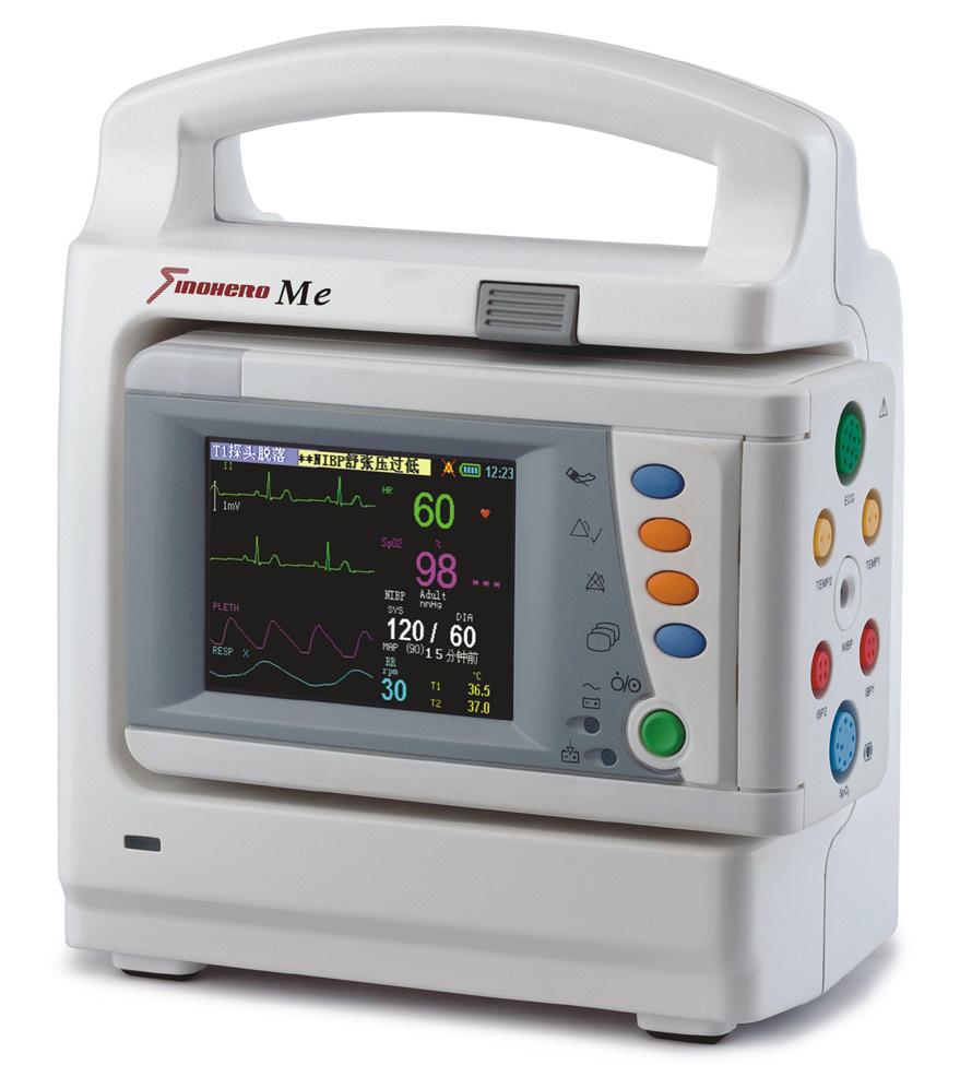 Patient Monitoring Module Options EMS/MMS COMPARATIVE DATA TABLE CODE NO.