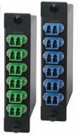 Keyed Specific by Color Code to Manage Restricted Backbone and Horizontal Infrastructure Easy, Snap-Mount into a Full Range of Hubbell Fiber Enclosures Supported by the Mission Critical Permanent