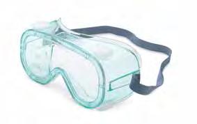 2013 CATALOG Eye & Face Protection SAFETY GOGGLES V-Maxx Sleek wrap-around styling for a 180 degree, clear field of vision Direct and indirect ventilation styles available for impact or splash