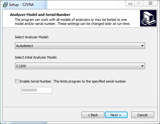 Fig. 2: Enabling demo mode in RVNA software installer. Enable Demo Mode Check this box if you want the Software to have Demo Mode turned ON after installation.