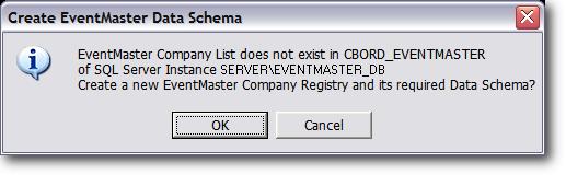 7. For the MSSQL Login (= User ID), enter eventmaster (use lowercase letters). 8. For the MSSQL Password, enter emaster01 (use lowercase letters). Also enter emaster01 in the Confirm Password box. 9.