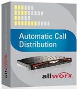 Boost productivity with Allworx software Allworx servers are built to provide additional specific applications without any additional hardware cost or complexity.
