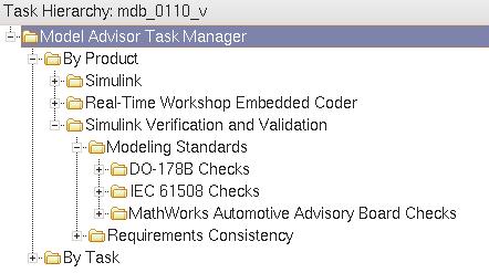 Simulink Verification and Validation Problem Customers want support for: Safety-critical development using DO-178B or IEC 61508 MAAB modelling Style