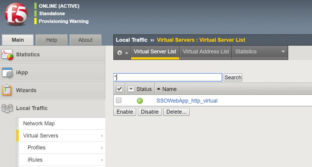 Adding the access profile to the virtual server Associate the access profile with the virtual server so that F5 BIG-IP APM can apply the profile to incoming traffic