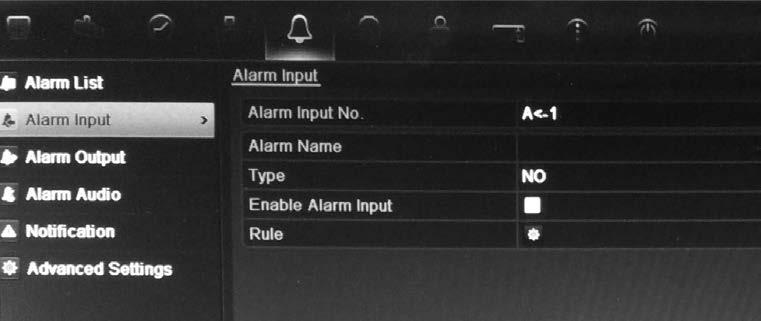 Chapter 11: Alarm settings Click Apply to save settings. 10. Click OK to return to the motion detection settings screen. 11. Click Back to return to live view. To trigger the front panel alarm LED: 1.