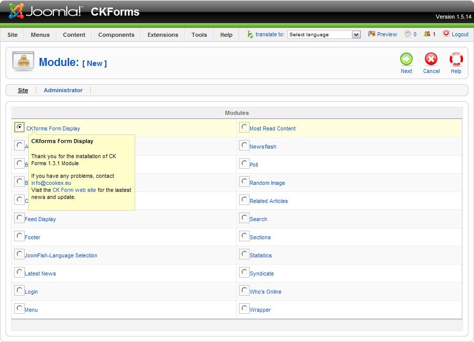 Select whether the titles of forms inserted should be displayed. Please activate the plug-in!