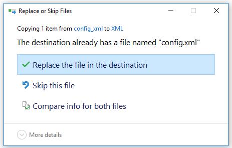 Configuration XML File Setup: Download file in the following order: Download: /3 rd _party/config_xml.