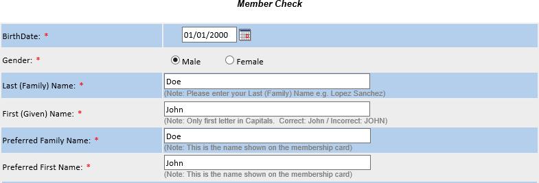 Step 2. Continued Auto-populates from Step 1. A. Enter First Name B.