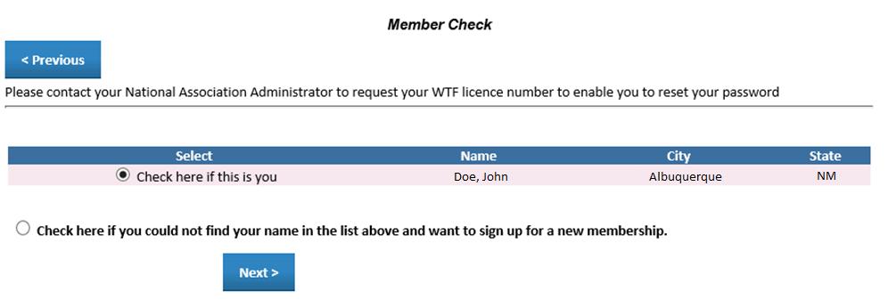 STEP 1. Member Check already in the GMS 1.