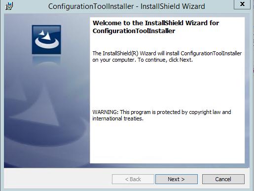 INSTALL THE THOMSON REUTERS ELITE SITE 3. Follow the instructions on the Configuration ToolInstaller wizard.