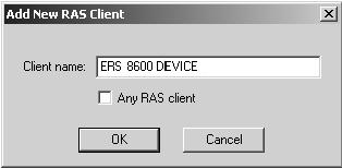 ES 460/470/BPS) and then click OK. You are returned to the Administrator console.