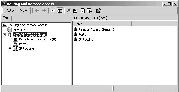 44 Configuring the RADIUS server (Microsoft) Procedure Steps Step Action 1 To access RAS, click Start > Settings > Control Panel, and then double-click the Administrative Tools icon.