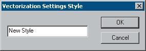 Saving a vectorization style. Click the Vectorization menu and click Vectorization Settings. 2. Click the Styles button.