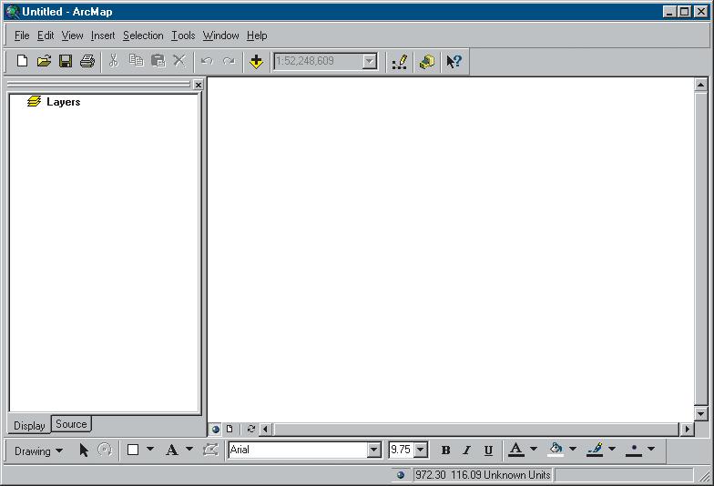 Adding the Editor toolbar Before editing geographic feature data within ArcMap, you must first add the Editor toolbar Tip Adding the Editor toolbar from the Tools menu You can also add the Editor