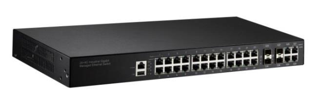 In addition to the advanced cyber security and the advanced cyber redundancy features, JetNet 5428G model provides the redundant power supplies to ensure the high availability for mission critical