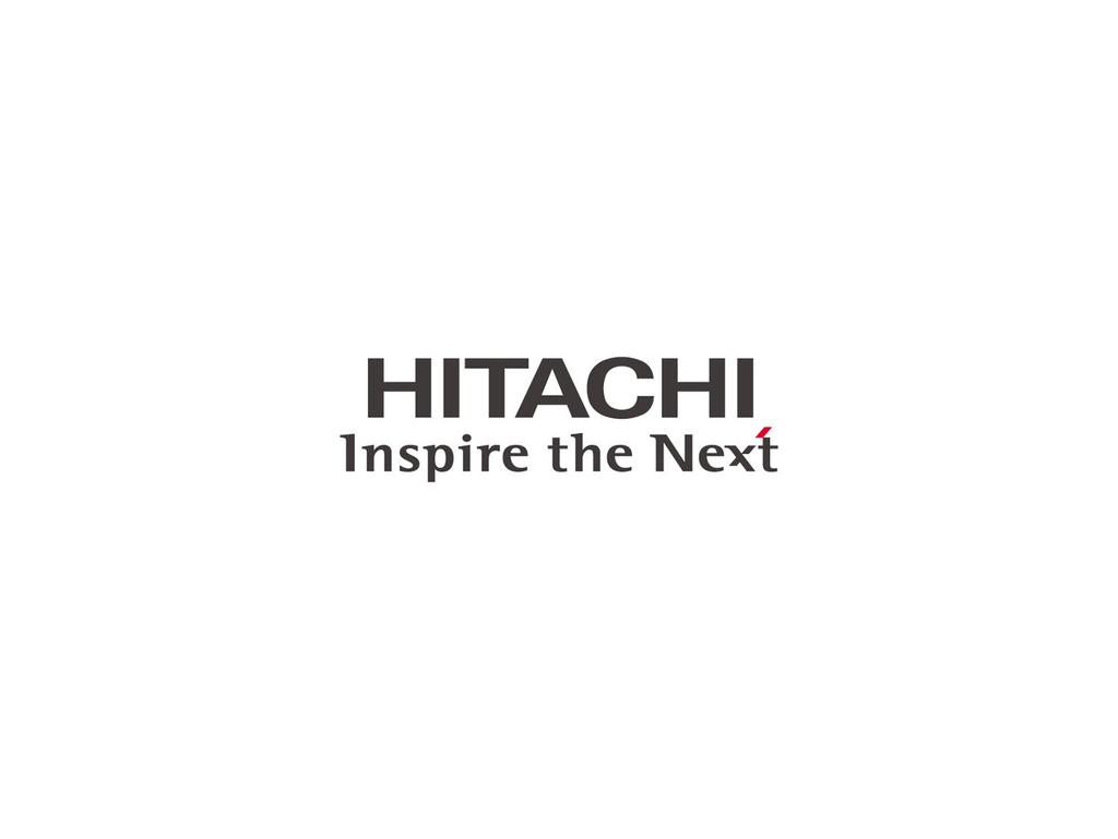 Copy Right Hitachi, Ltd.