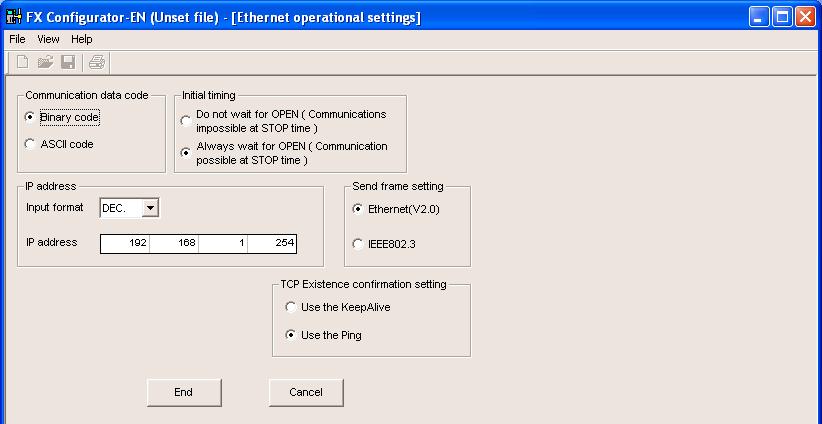 Click on Operational settings as shown at point (1) in Figure 8: Figure 8 Into Operational Settings dialog,