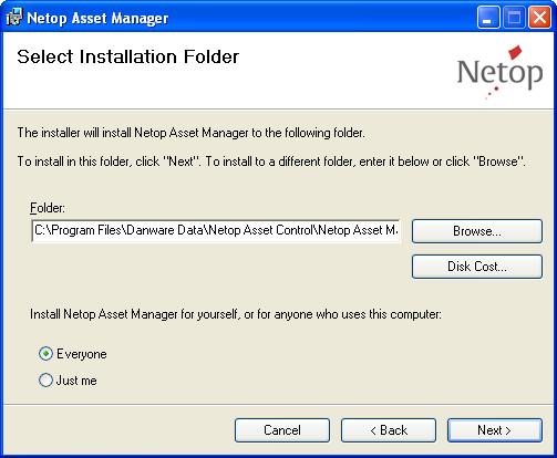 Install Netop Asset Control 3 Install Netop Asset Control To have a fully functional Netop Asset Control system, you need to install the following components: Netop Asset Manager Netop Asset Control