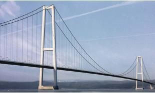 1,2) Repair Work Izmit Bay Bridge Gebze Istanbul Bosphorus 2) Highway