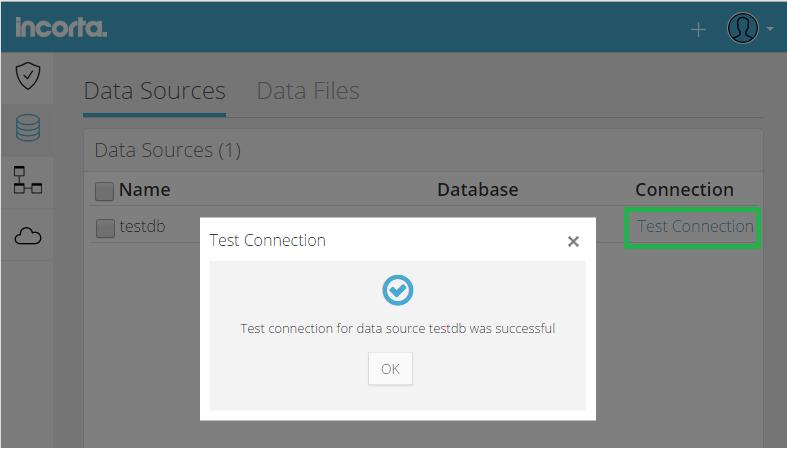 4. To register your HP Vertica database with Incorta and create the connection, click Add Data Source. 5.