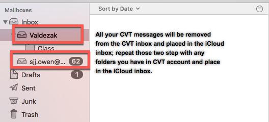 IF you have already set up your CVT account to forward to this address (see