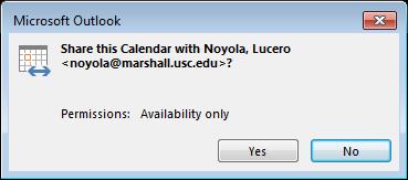 1.2 "View Only" Access to your Calendar or Sub Calendars Follow the steps in this section if you would like someone else to be able to view your calendar (or sub calendars) but not affect them. 1.