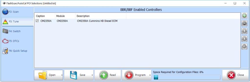 Right click on the Engine Controller or Transmission Controller box. c. Click on a selected controller. d.