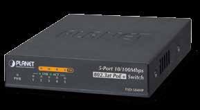 4-Port 10/100Mbps 802.