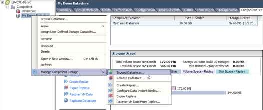 Expanding the Datastore 1. Open VMware vcenter.