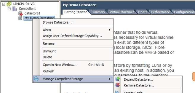 5.1.7 - Deleting the Datastore 1.