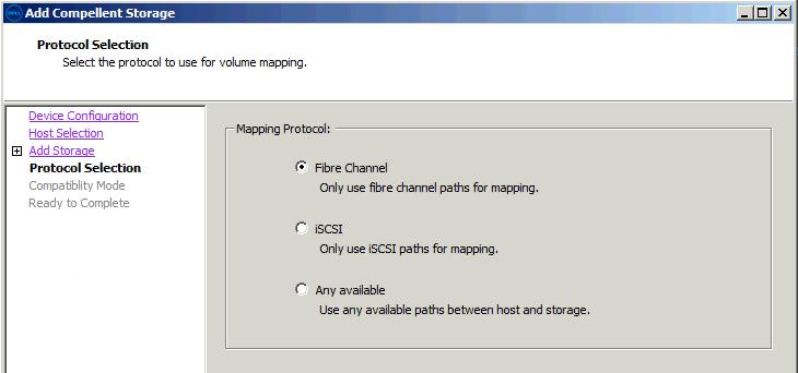10. Click Next, leaving the Mapping Protocol set to