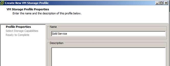 3. Type Gold Service in the Name field. Click Next. 4.