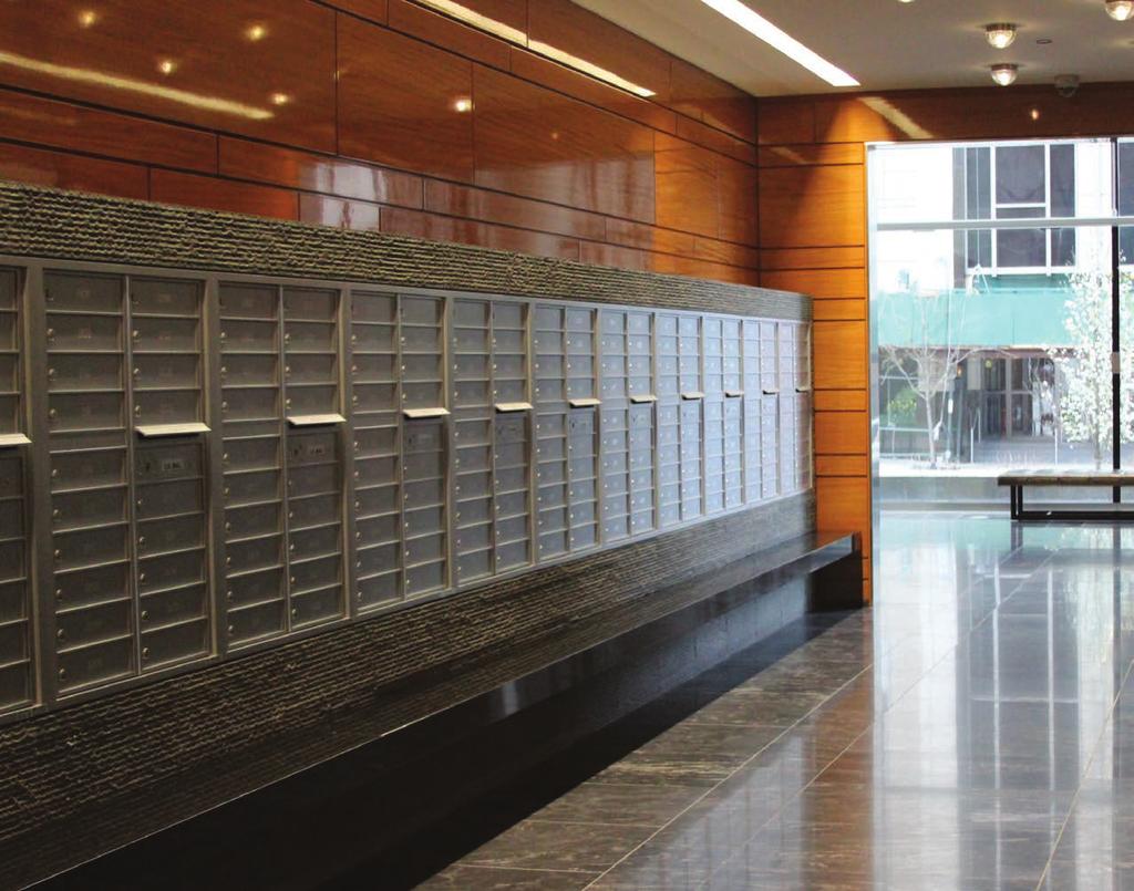 Centralized Mail Delivery - the Key to Good Design As the first manufacturer to introduce a full USPS Approved line of mailboxes which met the mandatory USPS wall-mounted mailbox standard (STD) in 6,