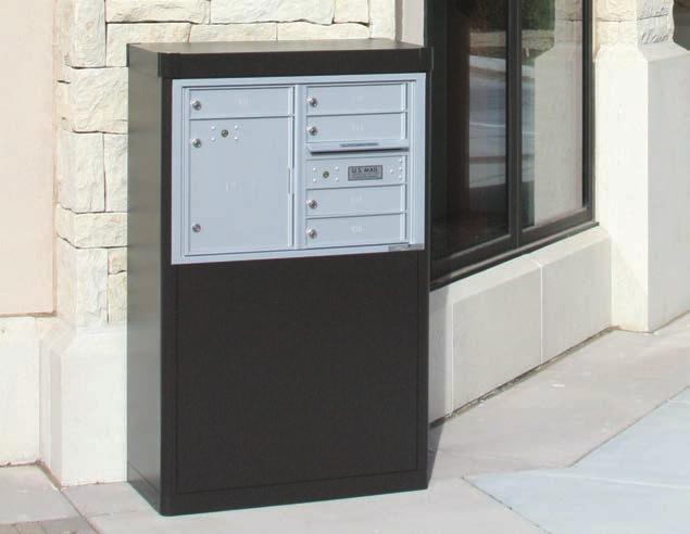 STD-C Mailboxes The perfect indoor/outdoor free-standing solution Sturdy enclosure kits by Florence are the ideal complement for all versatile TM C