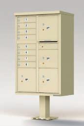 STD-C Mailboxes Product Features All versatile C modules are factory-installed in an aluminum outer casing.