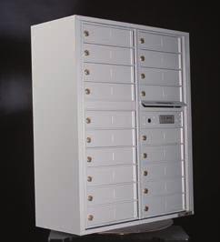 STD-C Mailboxes Door ID Options Decals: All CBUs come standard