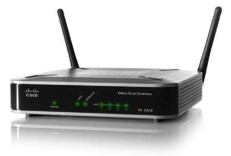 Cisco RV 120W Wireless-N VPN Firewall Take Basic Connectivity to a New Level The Cisco RV 120W Wireless-N VPN Firewall combines highly secure connectivity to the Internet as well as from other