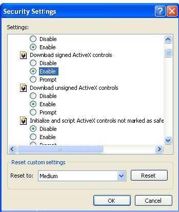 Select Internet Options from the Tools Tab in internet Explorer.