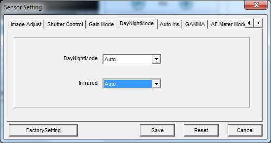 Set Manual mode, Temporal = 40 and Spatial = 10 2) Gain Mode set to Auto, Max Gain (db) = 30db, 3) Shutter Control set to: Auto Shutter, MaxShutter = 1/15 4) Under Stream Configuration menu,